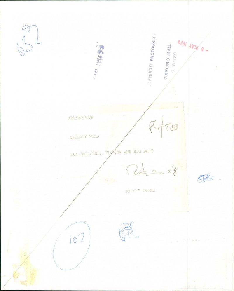 Tom Ballance - Vintage Photograph