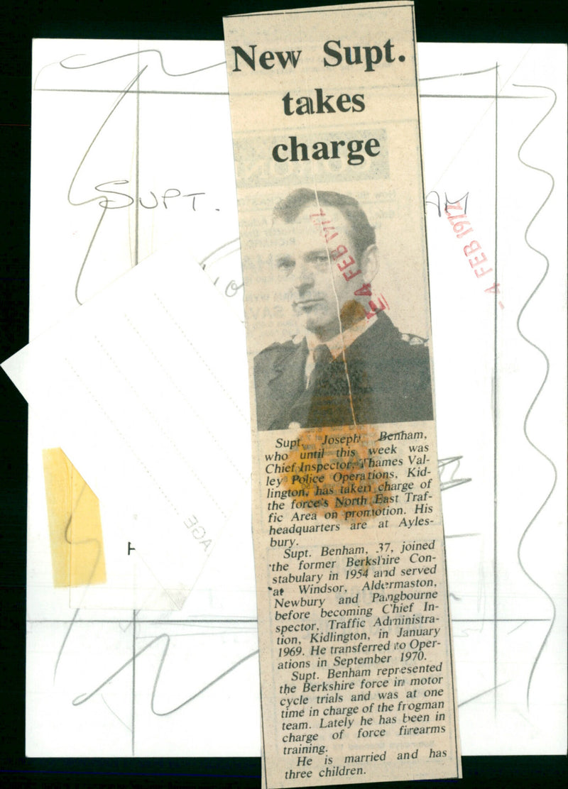 Joseph Benham - Vintage Photograph