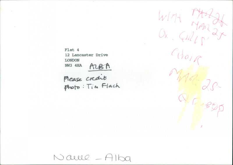 Alba - Vintage Photograph