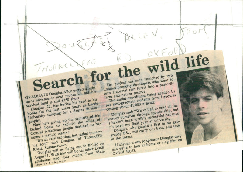 Douglas Allen - Vintage Photograph