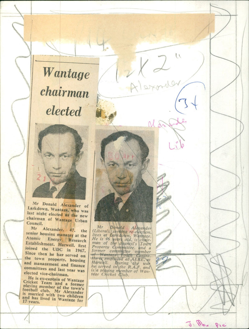 Donald Alexander - Vintage Photograph