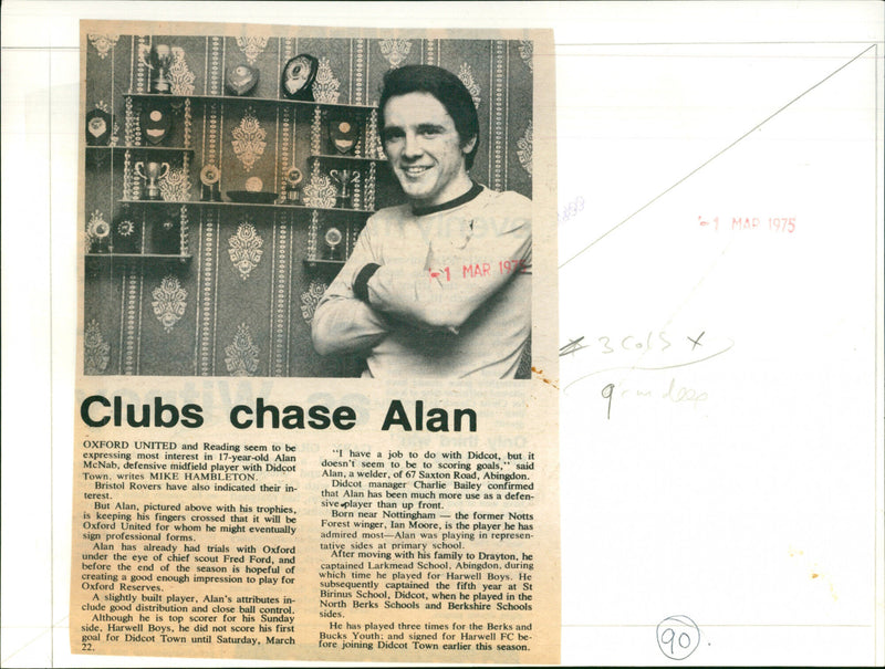 Alan McNab - Vintage Photograph