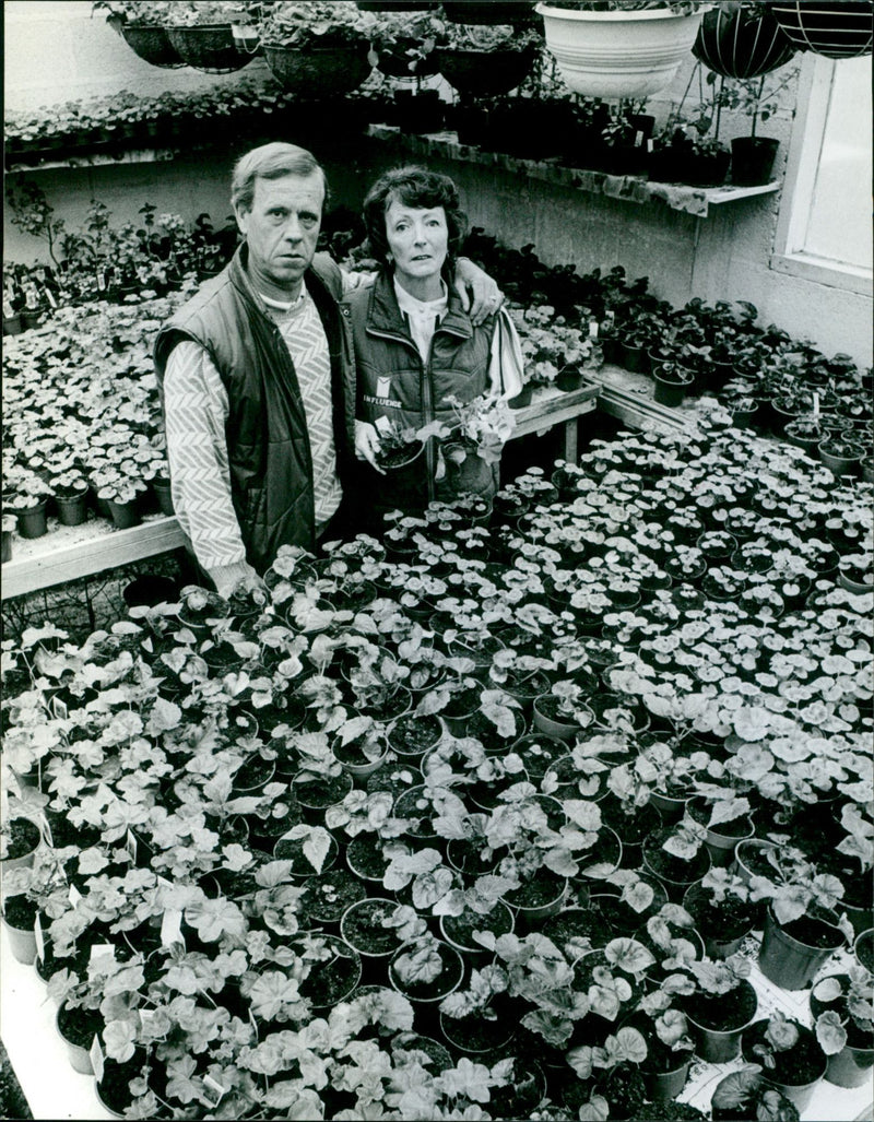 Terry and Brenda Bennett - Vintage Photograph