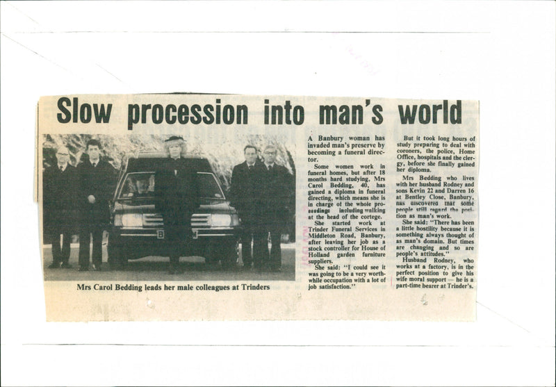 Carol Bedding - Vintage Photograph