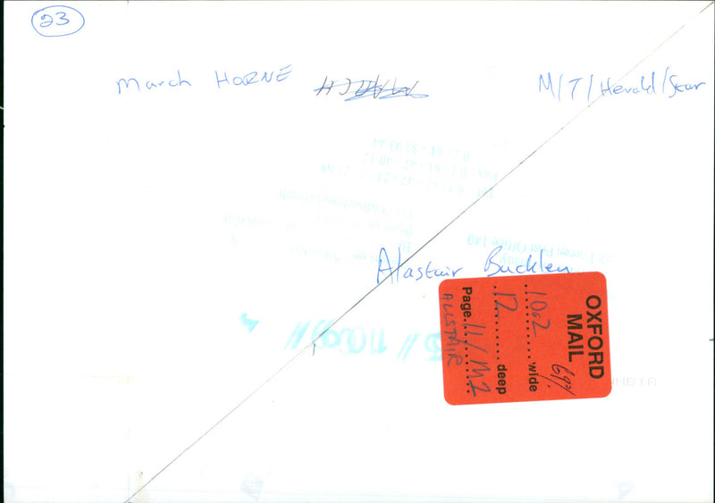 Alastair Buckley - Vintage Photograph