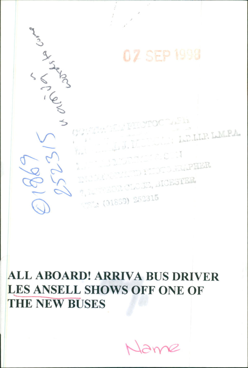 Les Ansell - Vintage Photograph