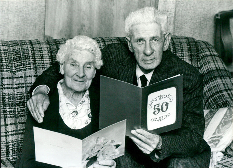 Leslie and Evelyn Belcher - Vintage Photograph