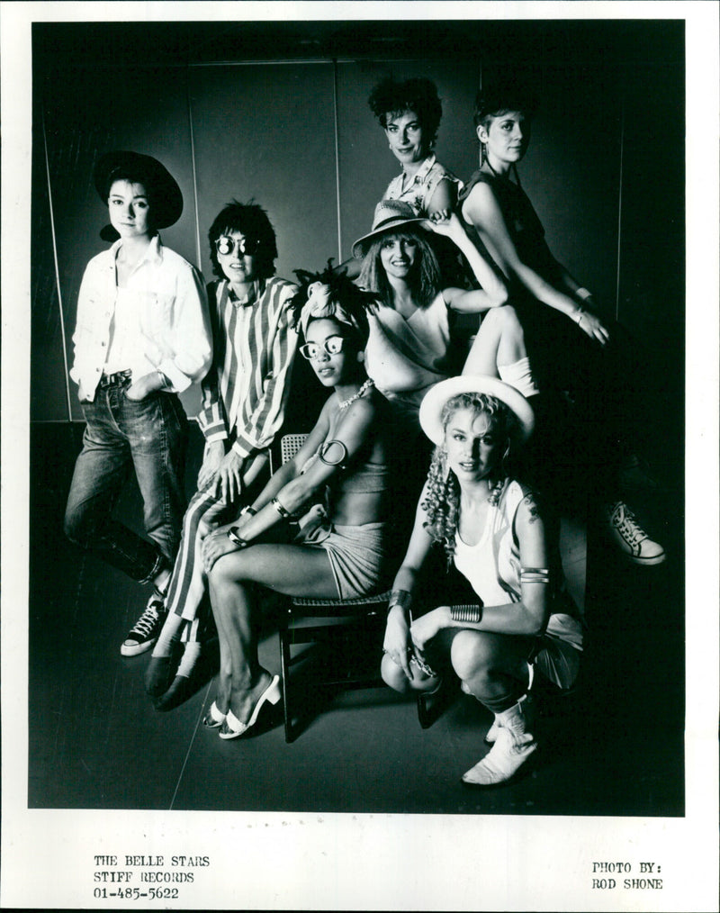 The Belle Stars - Vintage Photograph