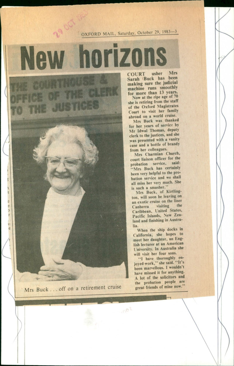 Sarah Buck - Vintage Photograph