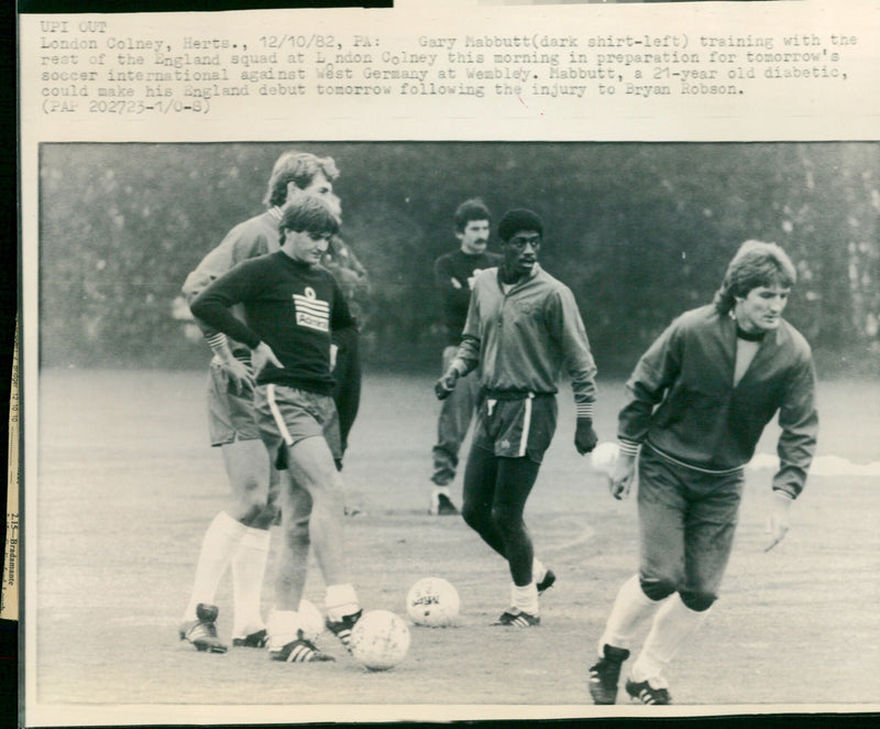 Gary Mabbutt - Vintage Photograph