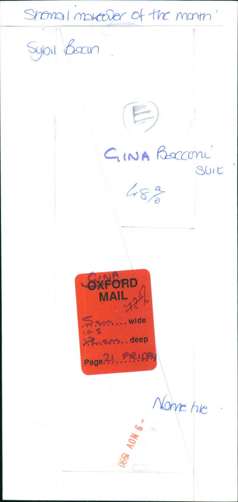 Sybil Bacon - Vintage Photograph