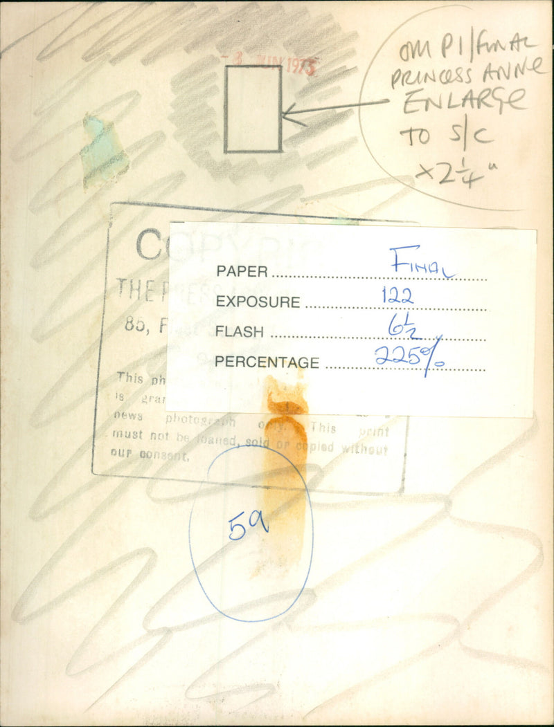 Princess Anne of England - Vintage Photograph