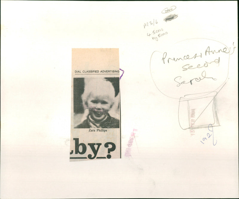 Zara Phillips - Vintage Photograph