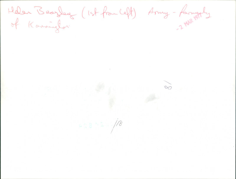 Helen Beazley - Vintage Photograph