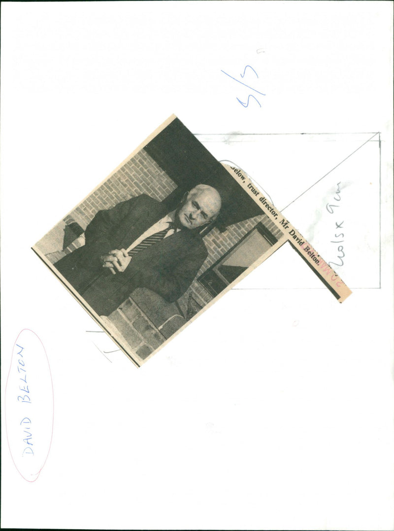 Mr. David Belton - Vintage Photograph