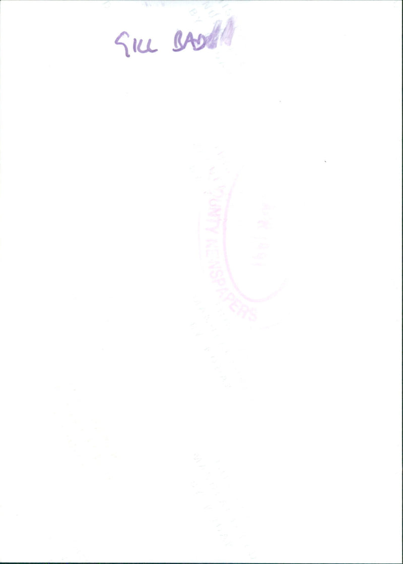 Gill Baden - Vintage Photograph