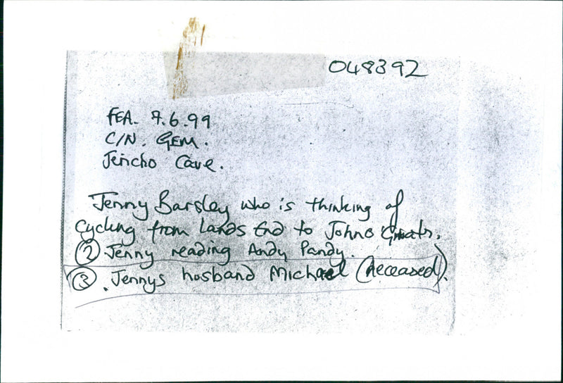 Michael Barsley - Vintage Photograph