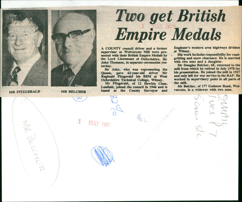 Douglas Belcher - Vintage Photograph