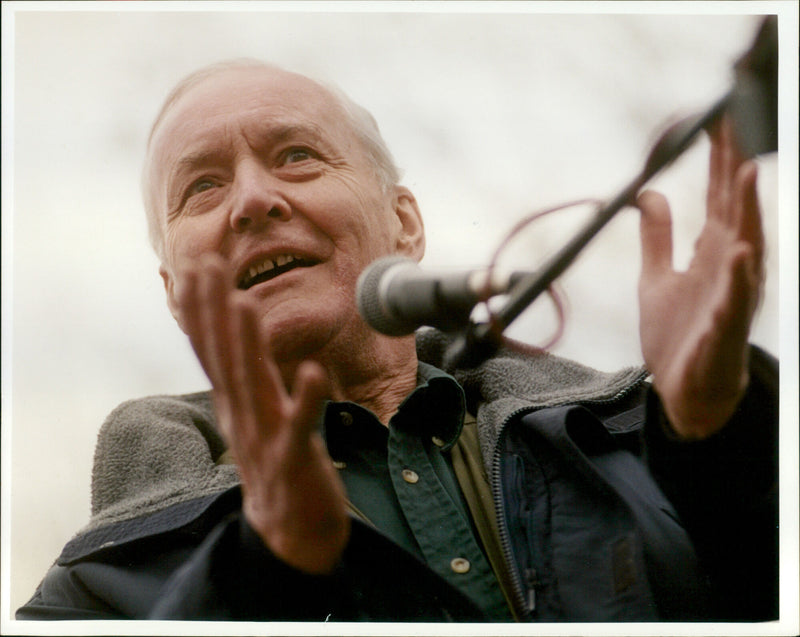 MP Tony Benn - Vintage Photograph
