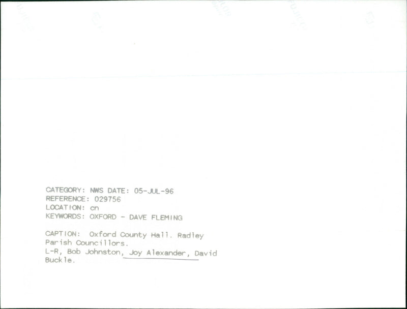 Joy Alexander - Vintage Photograph