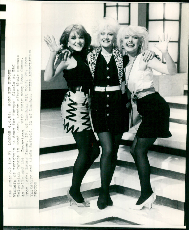 Belle and the Devotions - Vintage Photograph