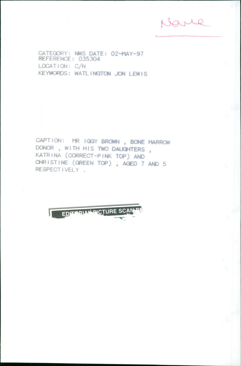 Iggy Brown - Vintage Photograph