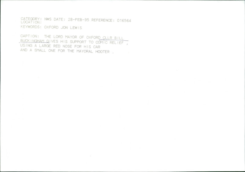 Bill Buckingham - Vintage Photograph