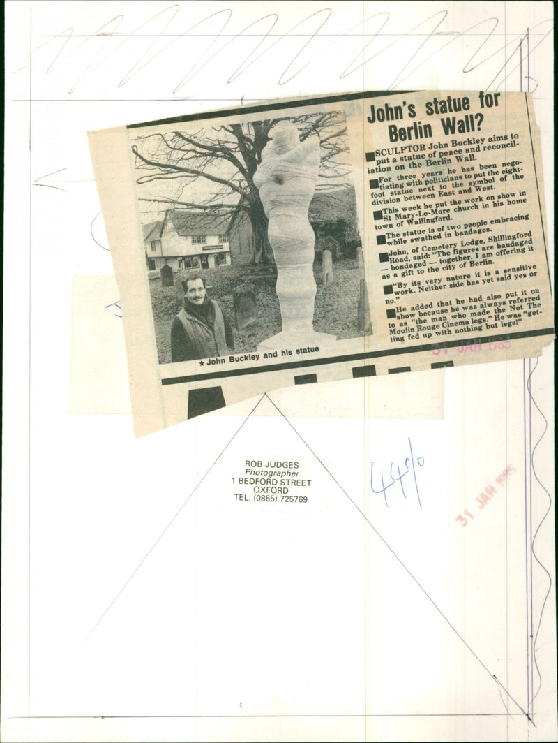 John Buckley - Vintage Photograph