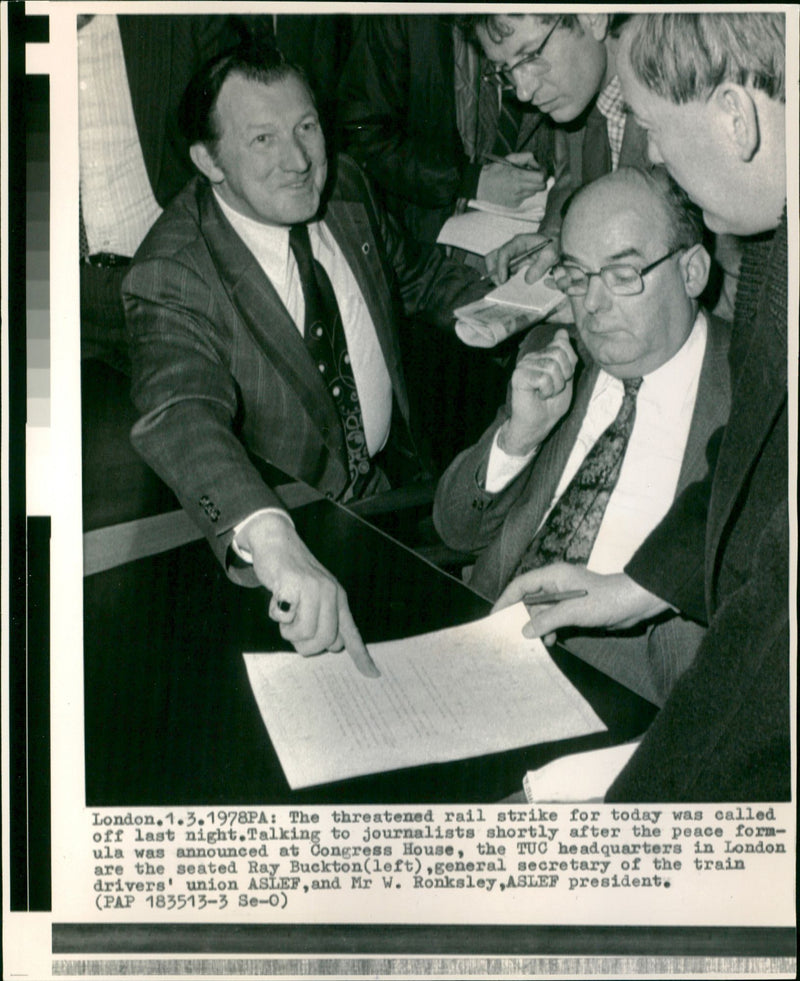 Ray Buckton - Vintage Photograph