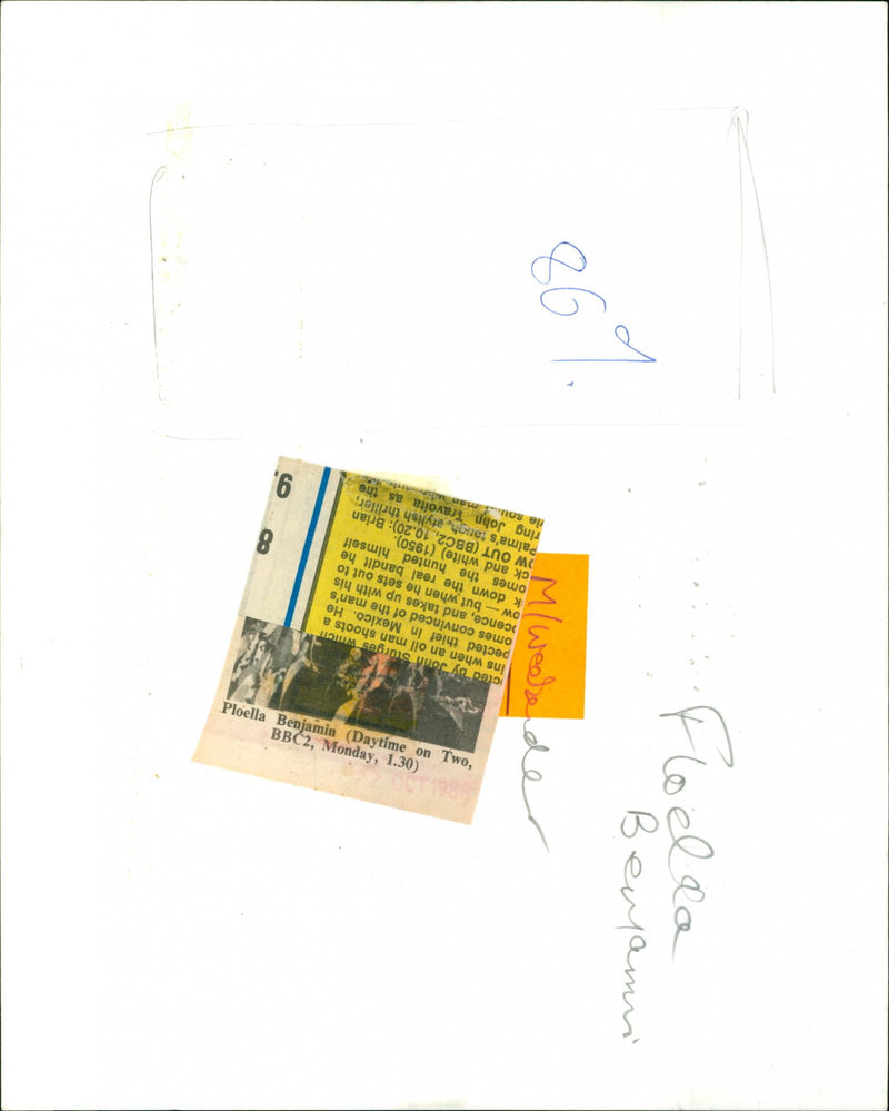 Floella Benjamin - Vintage Photograph