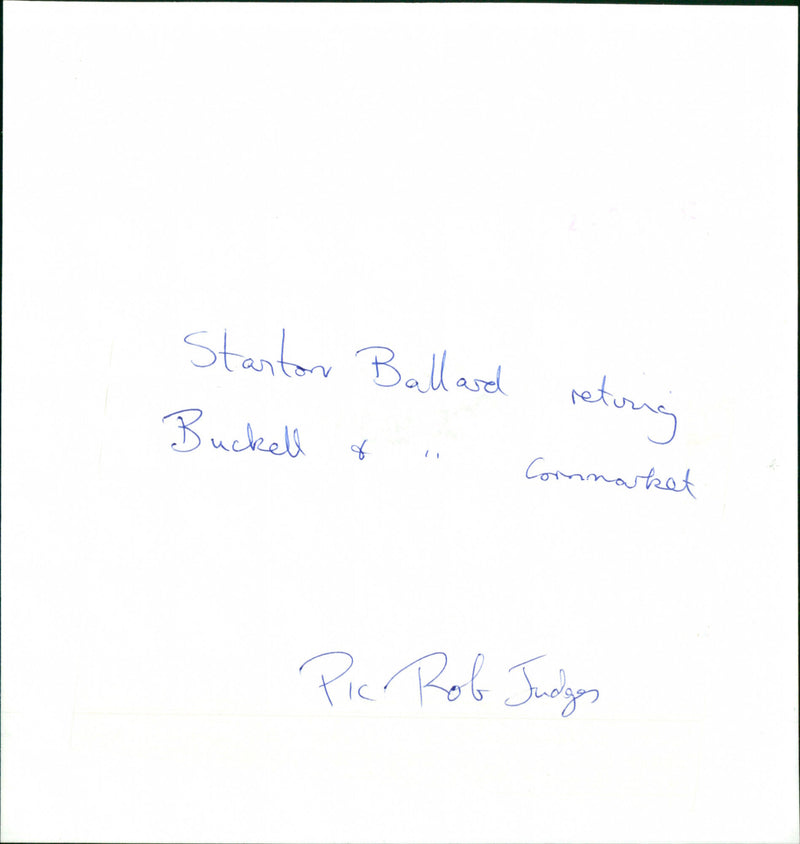 Stanton Ballard - Vintage Photograph