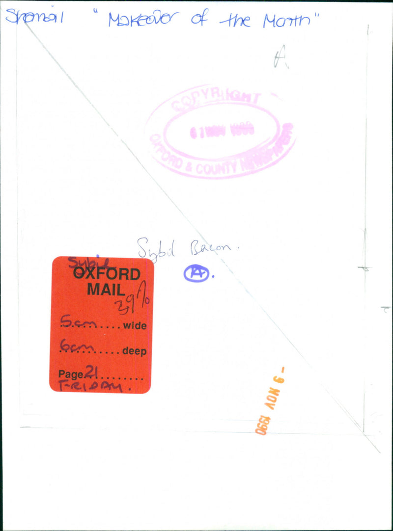 Sybil Bacon - Vintage Photograph