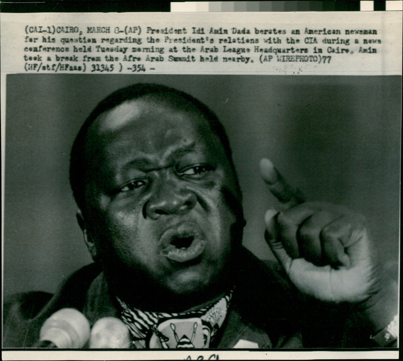 Idi Amin - Vintage Photograph