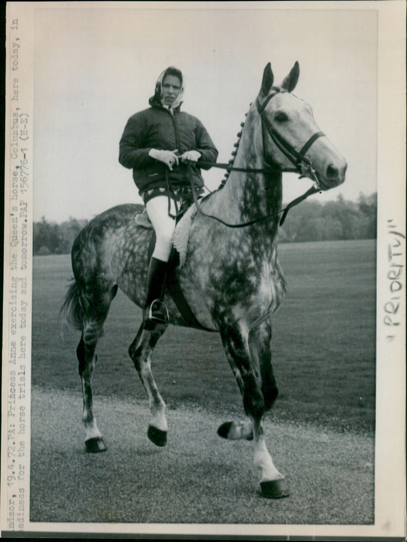 Princess Anne of England - Vintage Photograph