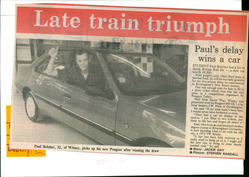 Paul Belcher - Vintage Photograph