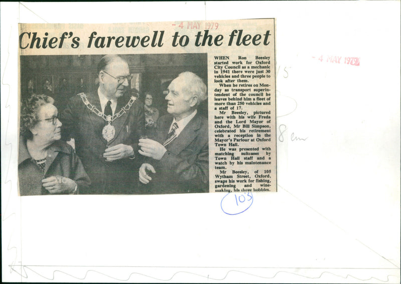 Ron Beesley - Vintage Photograph