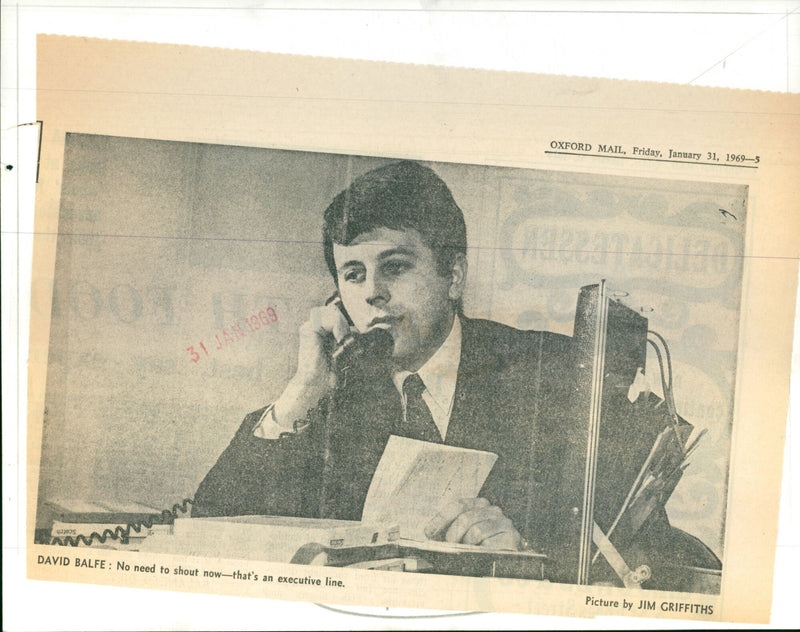 David Balfe - Vintage Photograph