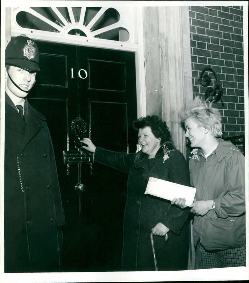 Patricia Ball and Joan Parchment - Vintage Photograph