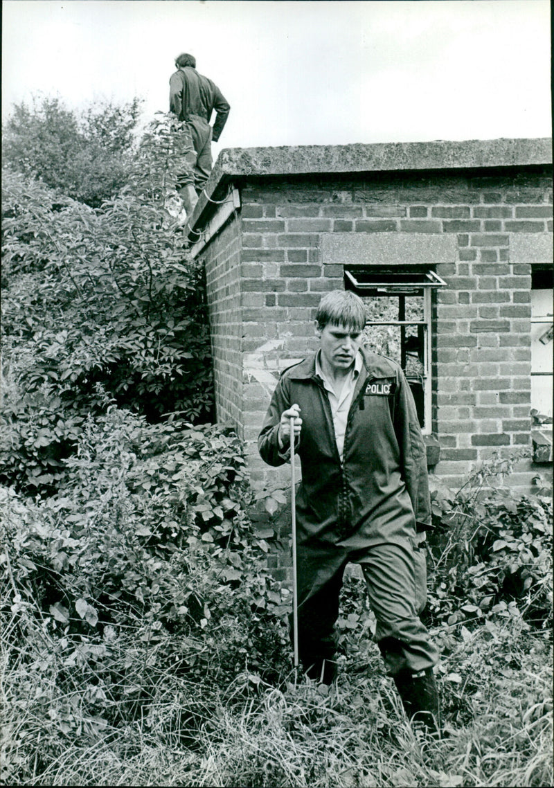 Policemen in Didcot - Vintage Photograph
