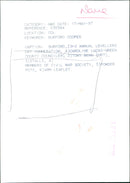 Tony Benn - Vintage Photograph