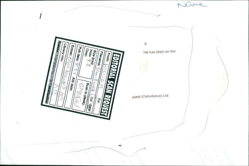 David Buckle - Vintage Photograph