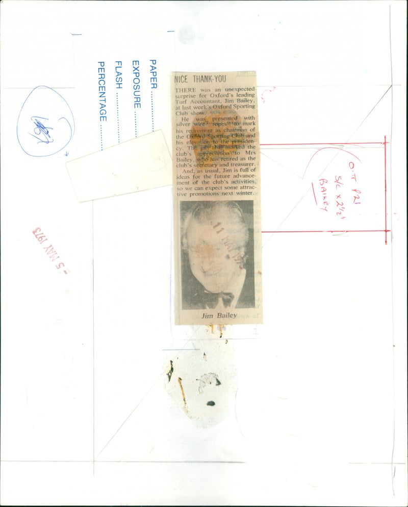 Jim Bailey - Vintage Photograph