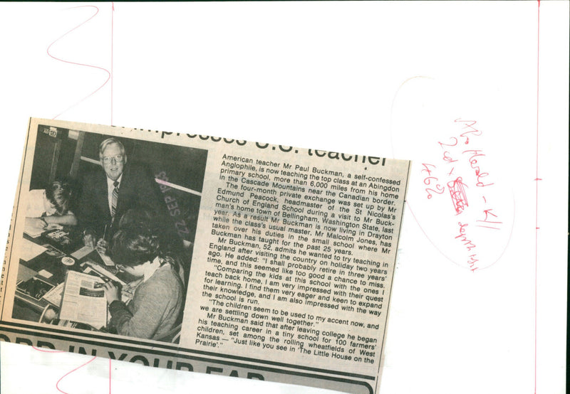 Paul Buckman - Vintage Photograph