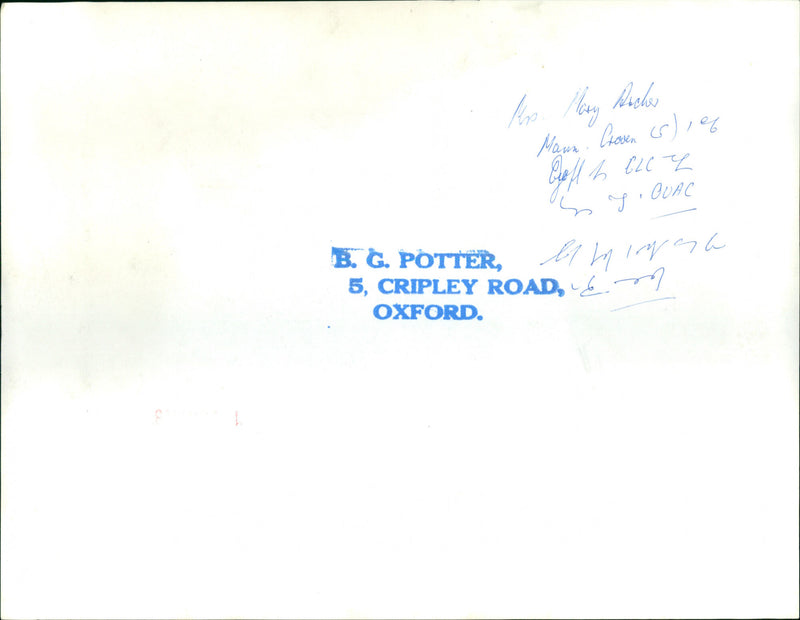 Mrs. Mary Archer - Vintage Photograph