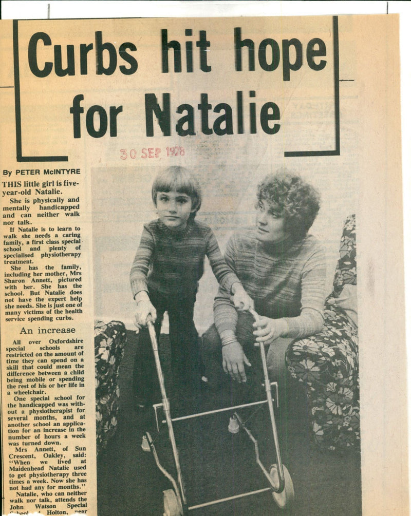 Sharon Annett - Vintage Photograph