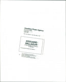 Edouard Balladur - Vintage Photograph