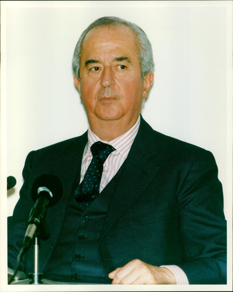 Edouard Balladur - Vintage Photograph