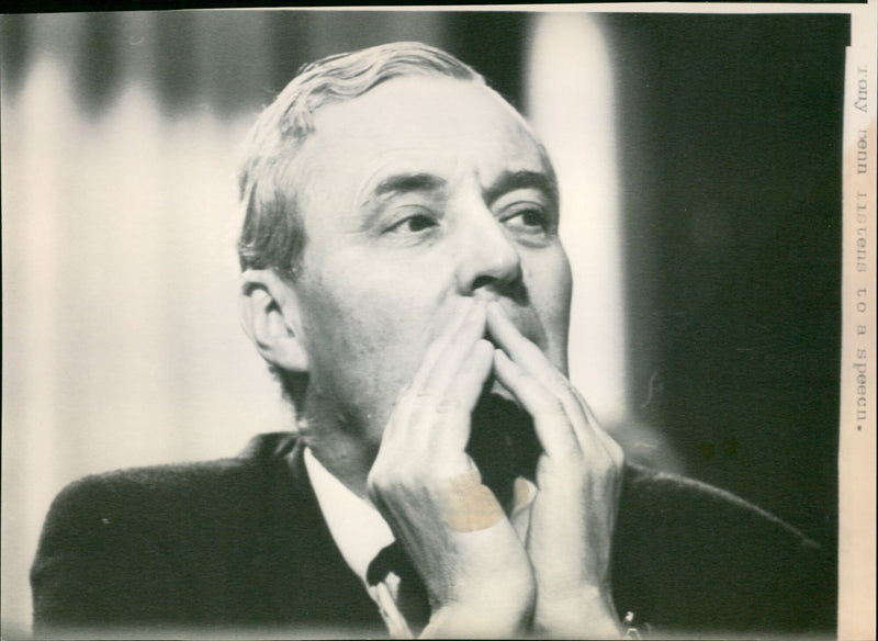 Tony Benn - Vintage Photograph