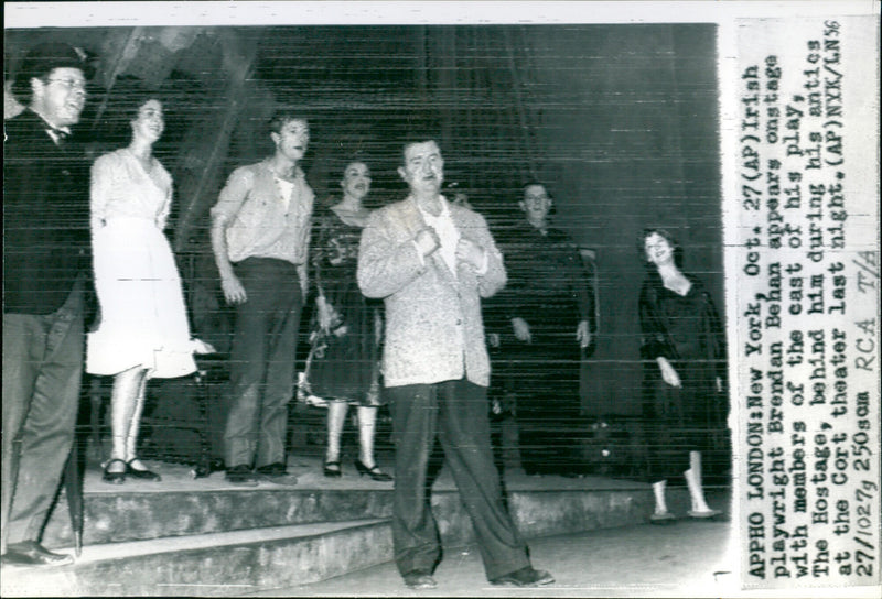 Brendan Behan - Vintage Photograph
