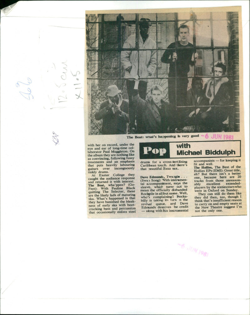 The Beat - Vintage Photograph